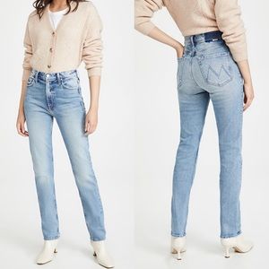 MOTHER high waisted rider skimp jeans